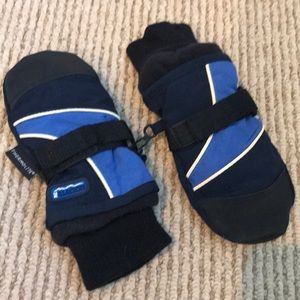 PLc Glaciers Thermolite kids snow mittens